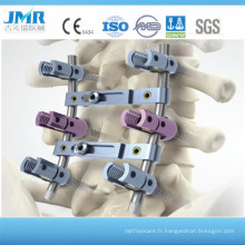 Vis pédiculaire mono -axiaire de 5,5 mm pour la fixation spinale interne